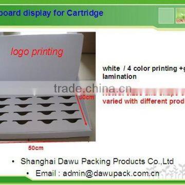 DW-0957 cardboard tray display stand from Shanghai