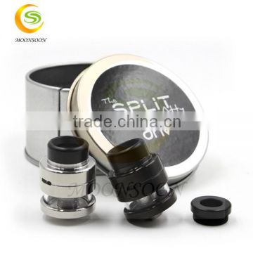 Unique design 2016 Bottom feeder e cigarette rda Split atomizer 316ss Split Atty vape rda