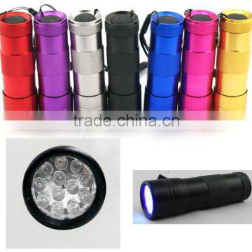 Ultra Violet Pet Urine Detector Checker UV Stain Finder Black Light Flashlight Torch 12 LED