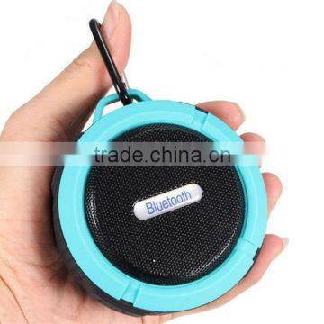 Bluetooth Speaker C6 Mini Bluetooth 4.0 Sound Box 3D Surround IP65 Waterproof Subwoofer Stereo Support TF Card with Hook