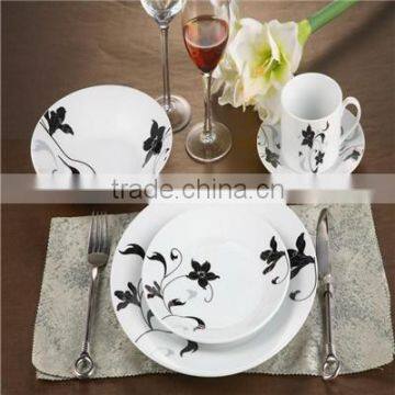 Cartoon dinnerware set porcelain bowl fine china tableware