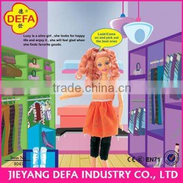 happy shopping doll with doll shoes and accessories