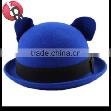 felt child bowler hat kids bowler hat ,children's bowler hat