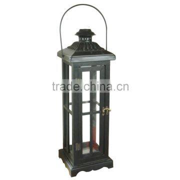 Large Decorative Lanterns Black Candle Holder photo-2
