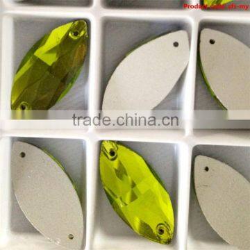 New products different types square glass stone in many style