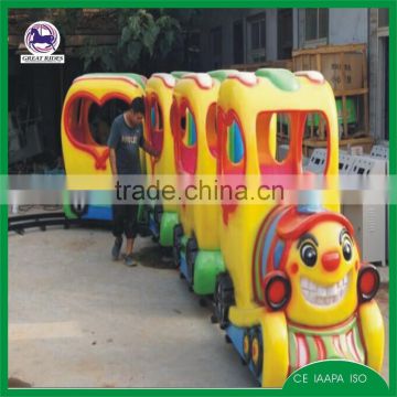 kids outdoor playground track train ride