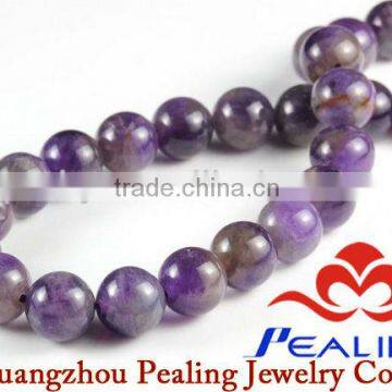 Amethyst Beads Crystal Sphere Ball Healing AA Grade