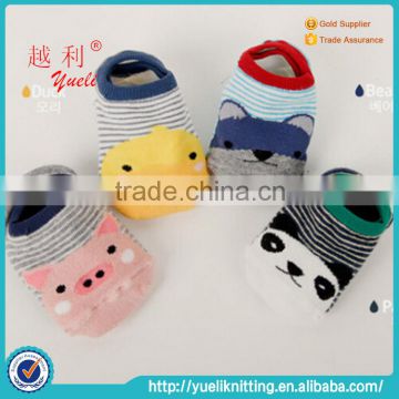 2015 new born baby ankle anti-slip custom colorful cotton socks