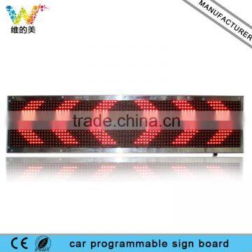 Manufacturer Programmable Car Traffic Sign Board Transportation LED Display Panel