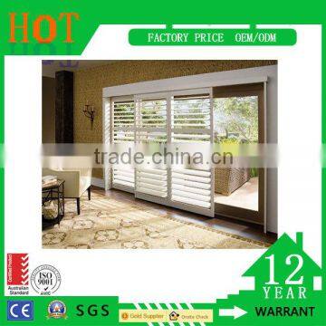 Australia standard aluminum shutters glass window fixed windows / Aluminium double glazed windows and doors