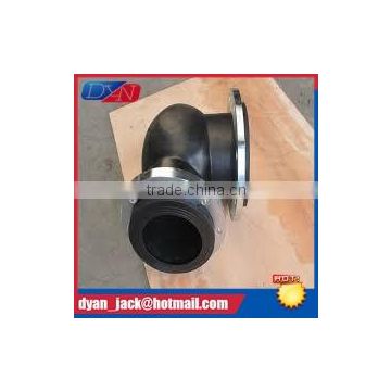 NBR 90 degree bend din standard pn16 rubber expansion joint Oil resistant