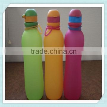 2016 BPA Free, FDA Approved Silicone Collapsible Water Bottle