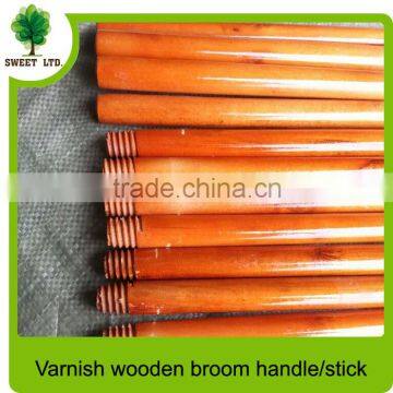 Well Straight Varnished Wood Mop Stick With Cheapest Price photo-2
