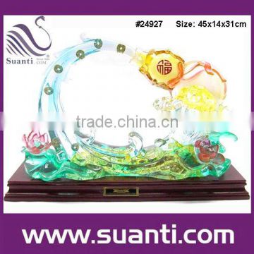 Custom fengshui statues products resin craft