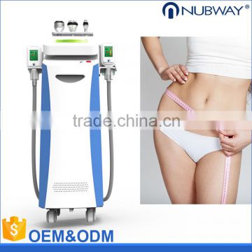 Beijing NUBWAY Professional 1800w 5 cryo handles cryolipo slimming machine fat freezing machine nubway for salon use