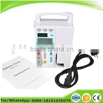 2017 new LCD Display portable infusion pump medical equipment by CE ISO certified