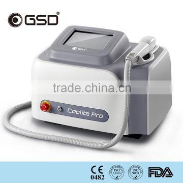 2016 808nm fiber diode hair laser removal machine portable laser epilator GSD