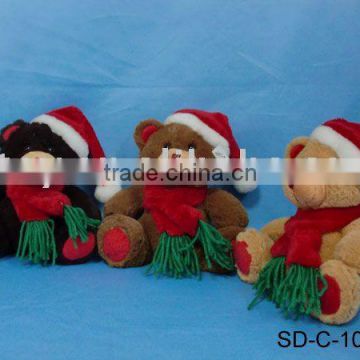 Hot sale plush Christmas Bear