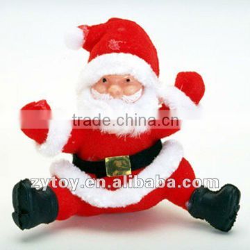 2015 Wholesale custom christmas stuffed plush Santa Claus toys