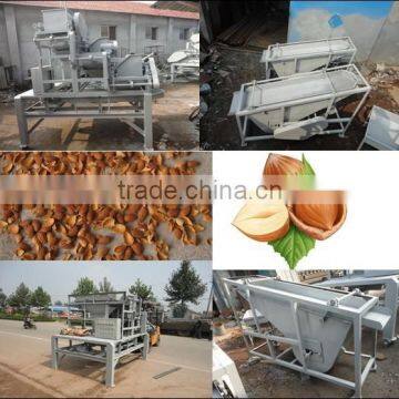 good performance hazelnut cracking machine/hazelnut shelling machine/hazelnut sheller