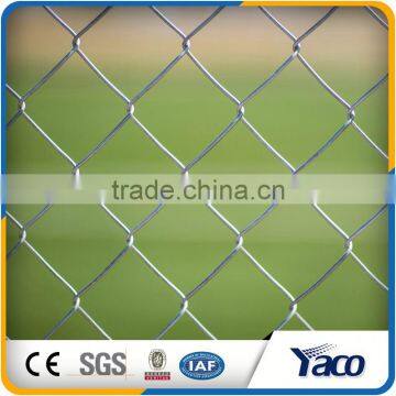 9 Gauge Galvanized Chain Link Fence Netting Iso 9001