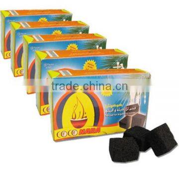 Cubic2.5*2.5*2.5cm indonesia coconut shell charcoal