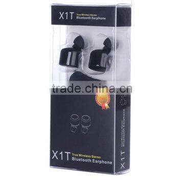 Wireless sports bluetooth twins earphones Stereo In-Ear