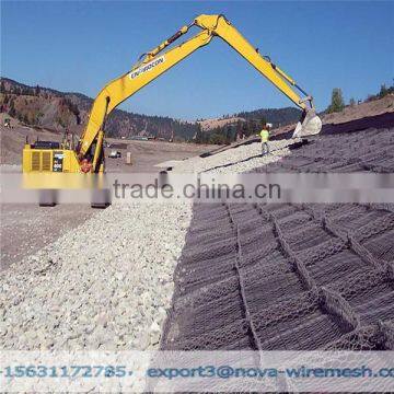 Galvanized river bank protect gabion basket/gabion box/Reno mattress(factory)