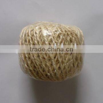 Nutural Sisal twine twisted 1 ply