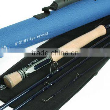 Top quality Japanese Toray carbon Im12 nano fly fishing rod