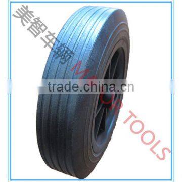9x2 Solid Rubber Wheel With Plastic Rim photo-2