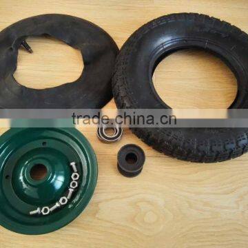 3.50-7 Steel Wheel Rims/Wheelbarrow and Hand Trolley Steel Wheel Rim 10 Inch photo-2