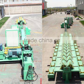 Cold ribbed steel wire production line