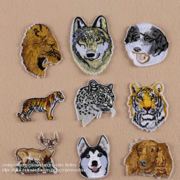 Embroidery Appliques - Heat Transfer Custom Animal Design for Promotion (Patch/Emblem/Badge/Label/Crest/Insignia)