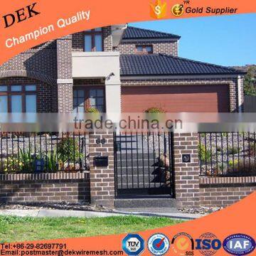 Iron home gate and grill