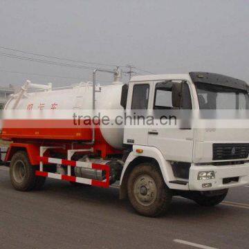 Sewage Suction Truck 6x4 howo 266hp