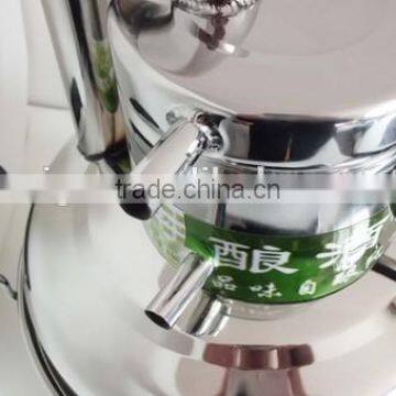 High Quality! Household Stainless Steel 8L Home Alcohol Distiller With Thermometer Spirits(Alcohol) Distillation Boiler photo-3