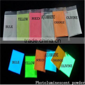Factory Price Strontium Aluminate Photoluminescent Luminous Glow in the Dark Powder Pigment for Paint
