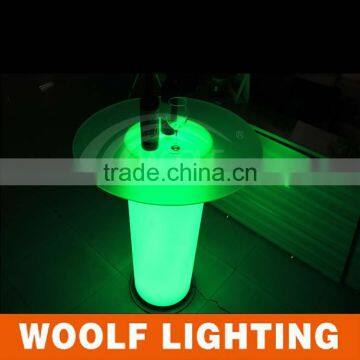 Charming Cylinder Shape LED Color Glow Ice Bucket photo-5