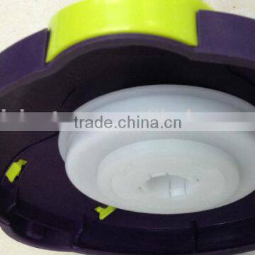 Vivinature Easy Spin Mop Single Bucket 2 Microfiber Rotating Head photo-4