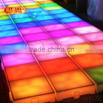 Hot Plastic Used Full Color Led Dance Floor Tiles photo-4