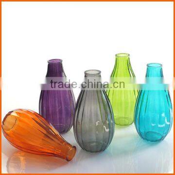 Best price high quality blue glass vase cheap