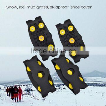 Winter Skid Resistance Silicone Crampons Safety Shoes