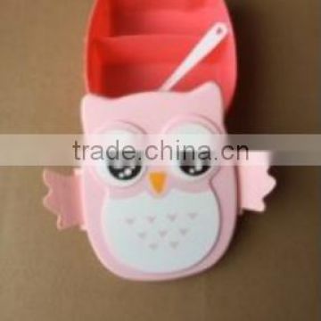 Store More Owl Shape Animal Cartoon Plastic Lunch Box