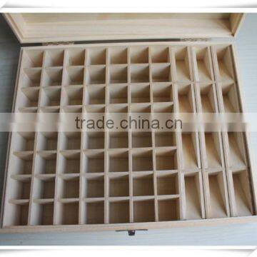 Antique New Arrival Handmade Unfinished Charismatic Large Wooden Essential Oil Box Wholesale photo-5