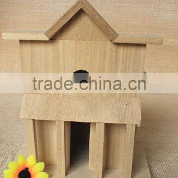 Unfinished wooden bird nest and happy giant adult and kid toys for sale