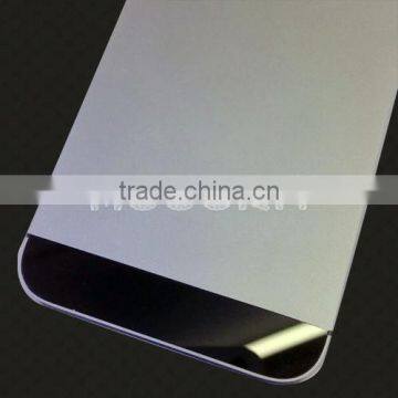 Replacement Parts New Back Cover Mirror Black & Gray Housing For IPhone SE photo-3