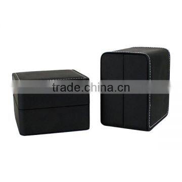 Luxury pu Leather Watch Packaging Box, Custom Logo Leather Watch Box photo-4