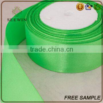 wholesale wired starry bright color gift packing decorative coral satin ribbon