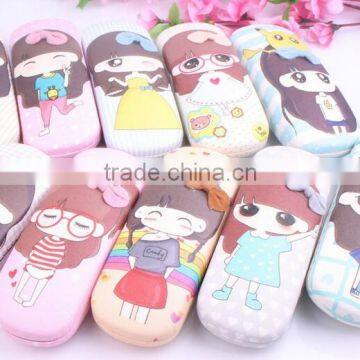 Supply Fashion Cute Naughty Little Girl Glasses Case photo-3